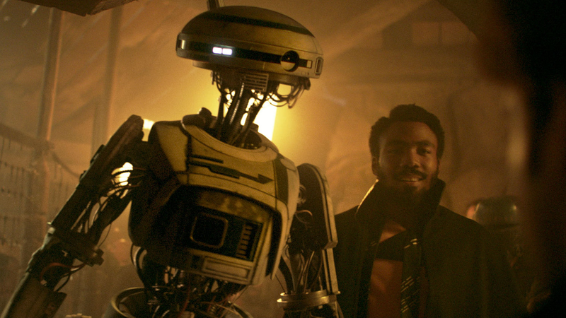 L3 and Lando are two of the best things in Solo.